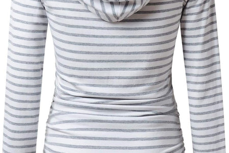 Maternity Hoodie Long Sleeves Shirts Casual Maternity Top Pregnancy Sweatshirt Casual Clothes